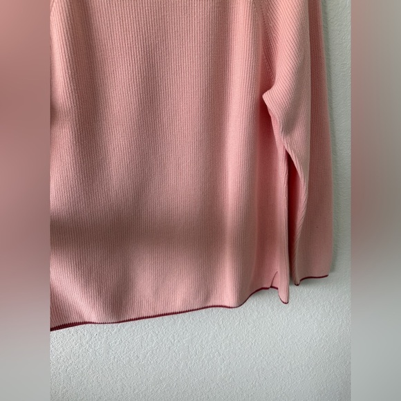 Talbots Pink Cowl Neck Sweater Soft Knit - Picture 3 of 9